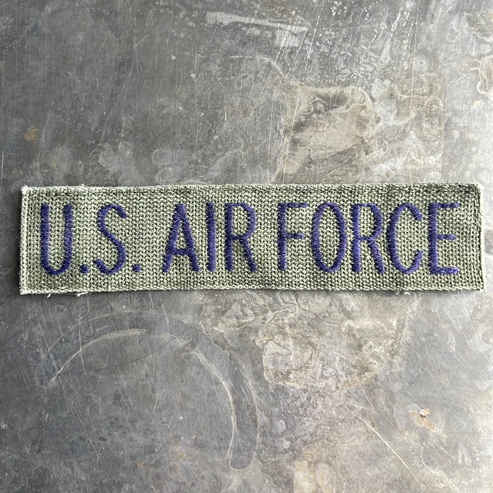 U.S. AIR FORCE embroidered tape patch - vintage